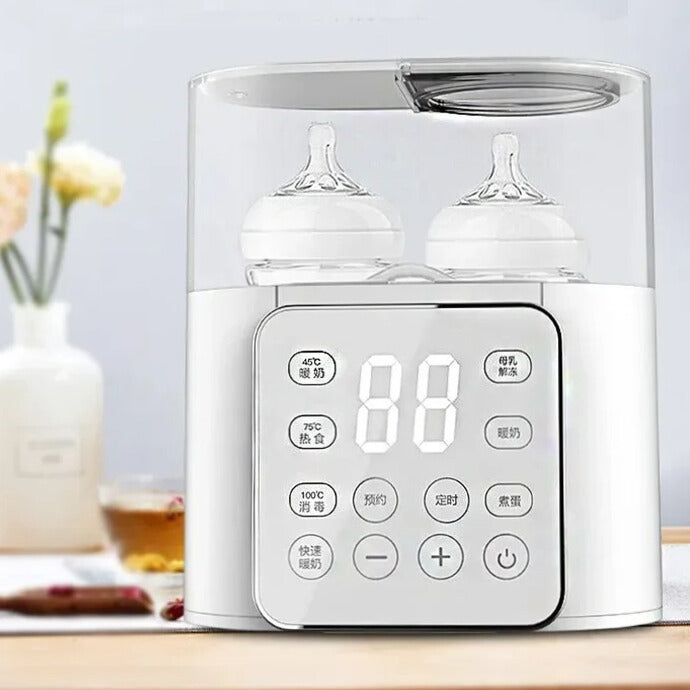 WarmNest™ 5-in-1 Baby Bottle Warmer & Sterilizer