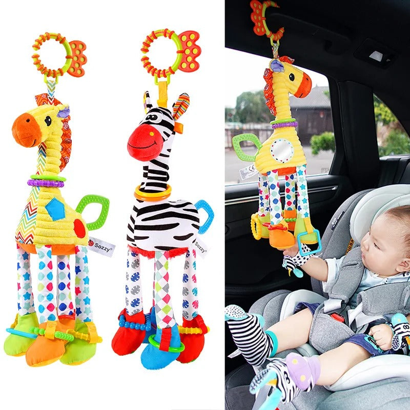 SnuggleRings™ Soft Animal Rattle