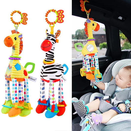SnuggleRings™ Soft Animal Rattle