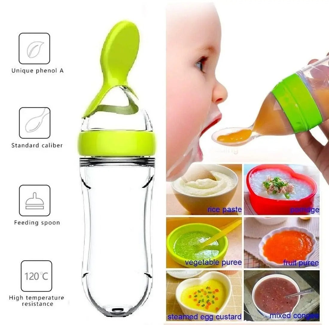 NourishEase™ Baby Feeding Spoon Bottle