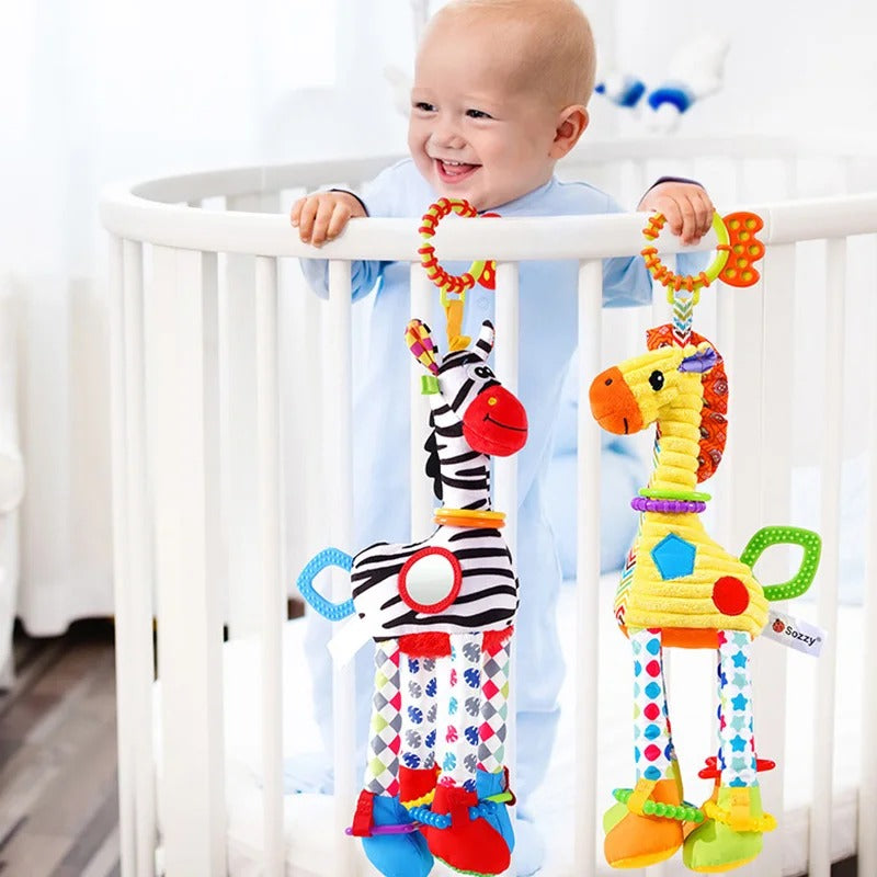 SnuggleRings™ Soft Animal Rattle