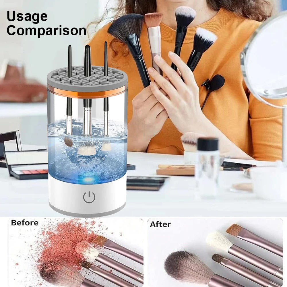 GlamSpin™ Automatic Makeup Brush Cleaner
