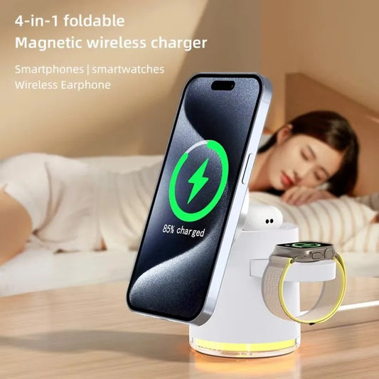 VoltDock™ 3-in-1 Wireless Charging Station Stand