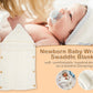 Newborn Baby Wrap Swaddle Blanket Knit