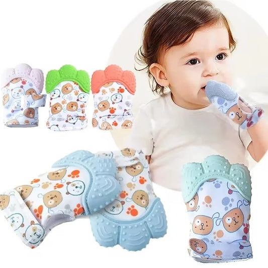 SoothEase™ Silicone Teething Mittens