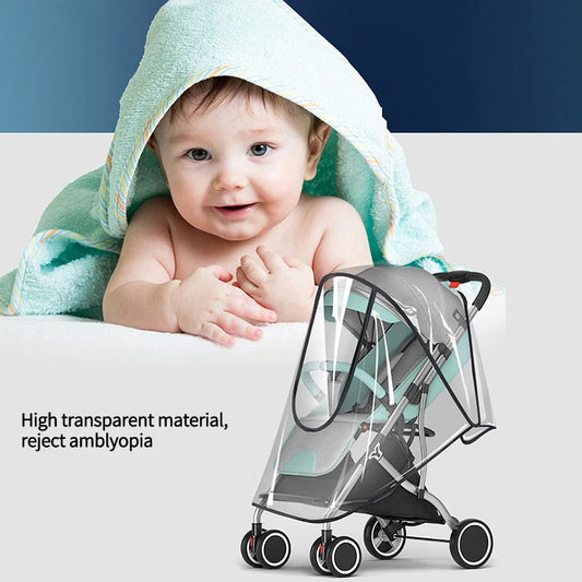 ClearShield™ Universal Pram Rain Cover