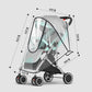 ClearShield™ Universal Pram Rain Cover